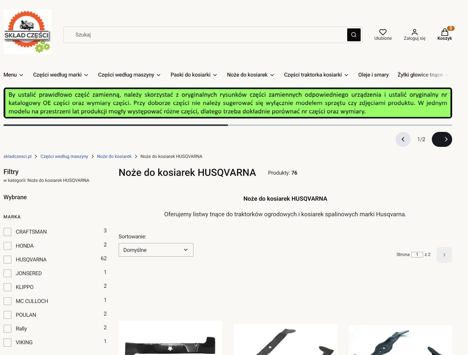Noże do kosiarek Husqvarna - które modele pasują do Twojej kosiarki?