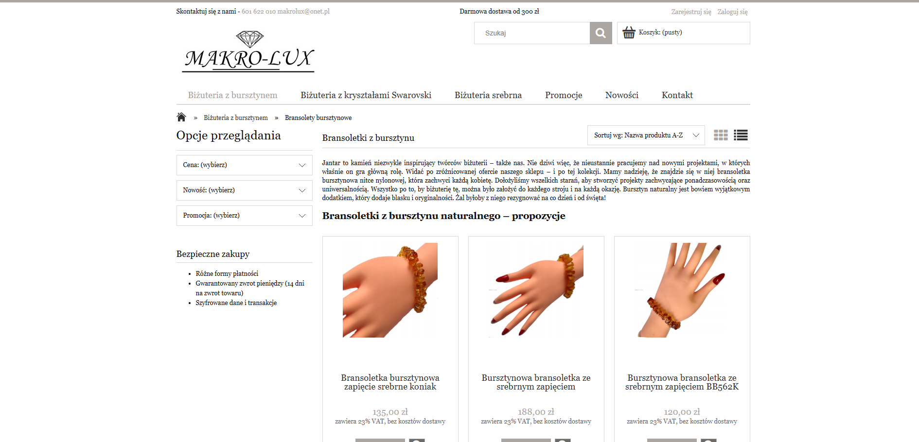 Bransoletki z bursztynu - dlaczego warto mieć je w swojej kolekcji biżuterii?