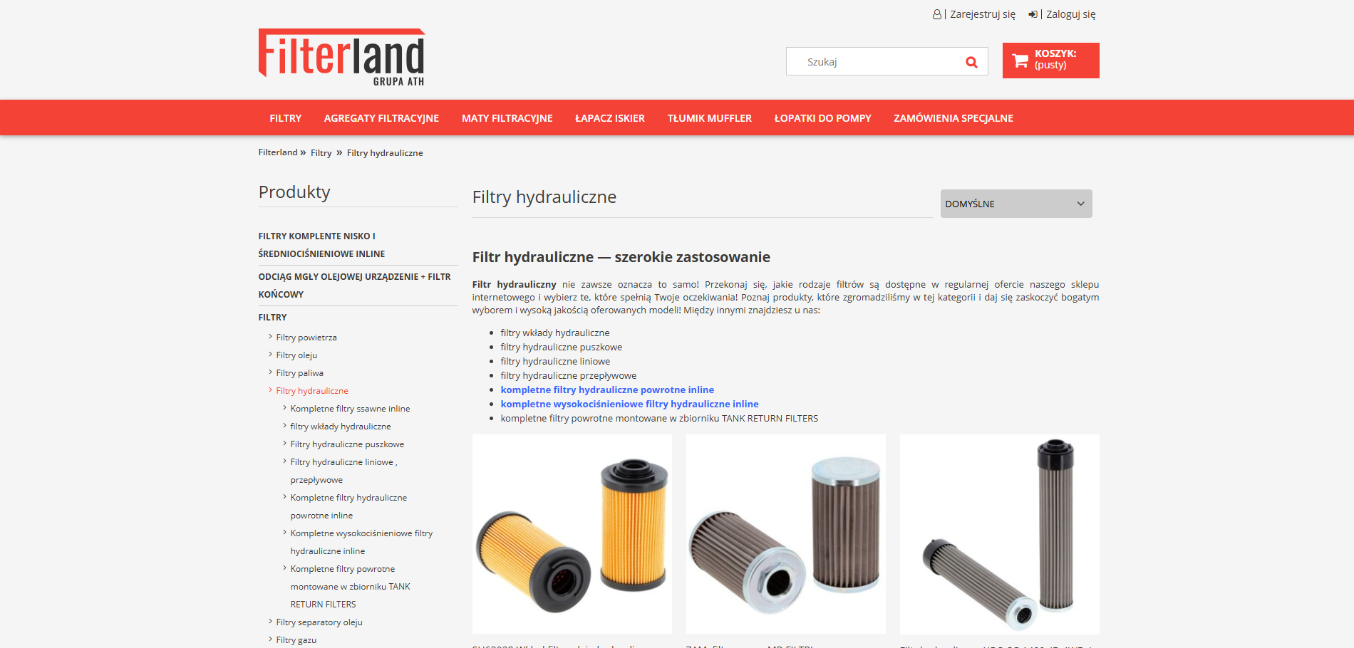 Jak dobrać filtr hydrauliczny do układu? Najważniejsze parametry, które trzeba znać