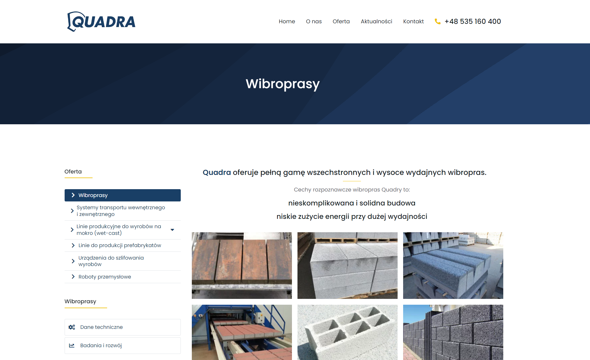 Wibroprasy w produkcji prefabrykatów betonowych - zastosowania i realne korzyści dla zakładów produkcyjnych